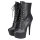 Erogance PU High Heel Stiefelette D1020 Größe 36 - 44