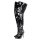 Erogance Stretchlack Thigh High Stiefel S3063 Größe 36 - 46