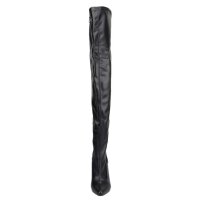 Erogance Stretch PU Thigh High Stiefel S3063 Größe 36 - 46