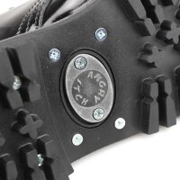 Angry Itch 08-Loch Lackleder Stiefel Schwarz Größe 36 - 48