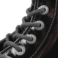Angry Itch 08-Loch Lackleder Stiefel Schwarz Größe 36 - 48