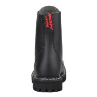 Angry Itch 08-Loch Vegane PU Stiefel Schwarz Größe 36 - 48