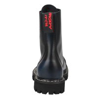 Angry Itch 08-Loch Leder Stiefel Blue Rub-Off Größe 36 - 48