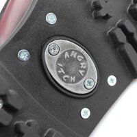 Angry Itch 08-Loch Leder Stiefel Burgundy Rub-Off Größe 36 - 48