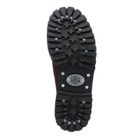 Angry Itch 08-Loch Leder Stiefel Burgundy Rub-Off Größe 36 - 48