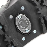 Angry Itch 08-Loch Leder Stiefel Dark Green Rub-Off Größe 36 - 48