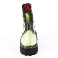Angry Itch 08-Loch Leder Stiefel Lime Rub-Off Größe 36 - 48