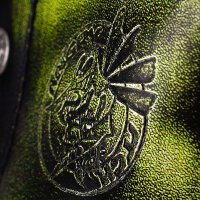 Angry Itch 08-Loch Leder Stiefel Lime Rub-Off Größe 36 - 48