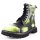 Angry Itch 08-Loch Leder Stiefel Lime Rub-Off Größe 36 - 48