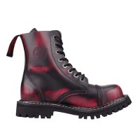 Angry Itch 08-Loch Leder Stiefel Pink Rub-Off Größe 36 - 48
