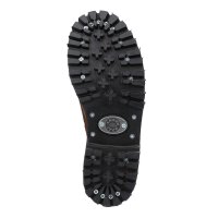 Angry Itch 08-Loch Leder Stiefel Vintage Braun Größe 36 - 48