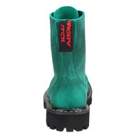 Angry Itch 08-Loch Leder Stiefel Vintage Emerald Größe 36 - 48