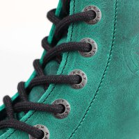 Angry Itch 08-Loch Leder Stiefel Vintage Emerald Größe 36 - 48