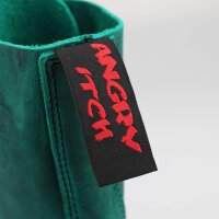 Angry Itch 08-Loch Leder Stiefel Vintage Emerald Größe 36 - 48