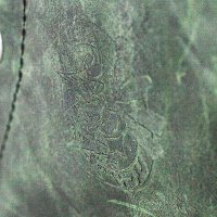 Angry Itch 08-Loch Leder Stiefel Vintage Grün Größe 36 - 48