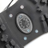 Angry Itch 08-Loch Leder Stiefel White Rub-Off Größe 36 - 48