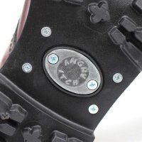 Angry Itch 14-Loch Leder Stiefel Burgundy Rub-Off Größe 36 - 48