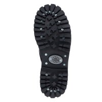 Angry Itch 20-Loch Lackleder Stiefel Schwarz Größe 36 - 48