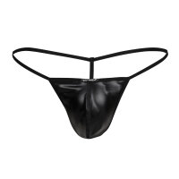 CUT4MEN - Gstring BlackLeatherette S - XL