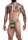 CUT4MEN - Gstring Rainbow S - XL