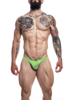 CUT4MEN - Classic Thong NeonGreen S - XL