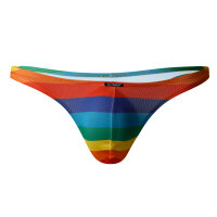 CUT4MEN - Classic Thong Rainbow S - XL