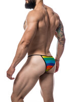 CUT4MEN - Briefkini Rainbow S - XL