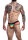 CUT4MEN - Mixed Jockstrap Rainbow S - XL