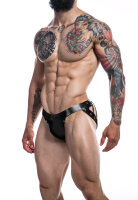 CUT4MEN - Desire Jockstrap BlackLeatherette S - XL
