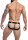 CUT4MEN - Desire Jockstrap BlackLeatherette S - XL