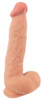 Nature Skin Dildo with movable skin 24,7 cm