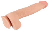 Nature Skin Dildo with movable skin 24,7 cm