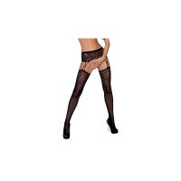 Obsessive Garter Stockings S206 Black S/M/L