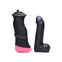 Master Series Mega-Pounder Hand-Held Thrusting Dildo