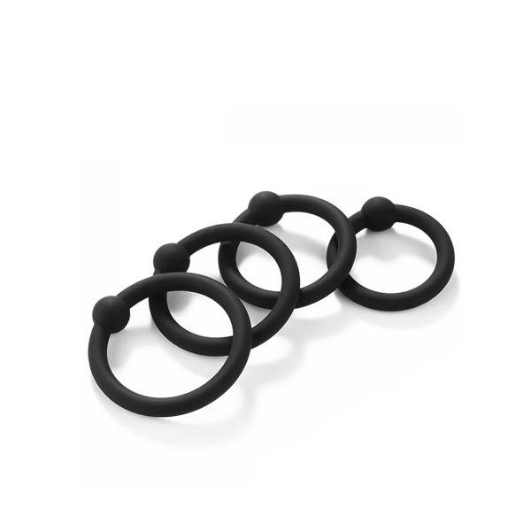 Silicone Penis Glans Ring Set