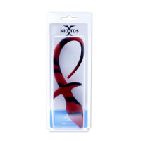 Anal Plug Dog Tail Black/Red 3,2 cm