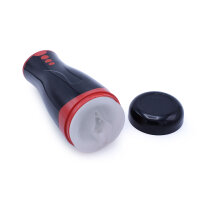 Vibrating & Sucking Masturbator Device