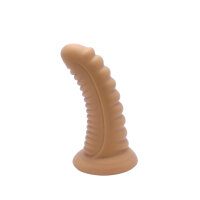 Ribbed Penis M Shinny Flesh 20 cm
