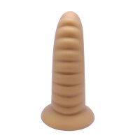 Ribbed Penis XL Shinny Flesh 30 cm
