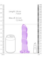 Non Realistic Dildo with Suction Cup - 7/ 17 cm
