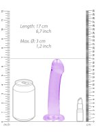 Non Realistic Dildo with Suction Cup - 6,7/ 17 cm