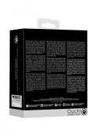 Shots Ouch! neoprene dog mask black