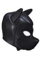 Shots Ouch! neoprene dog mask black