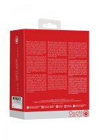 Shots Ouch! Neopren Hunde-Maske rot