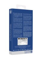 Shots Ouch! neoprene collar with leash blue