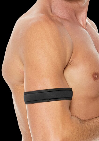 Shots Ouch! Neopren Armbänder schwarz