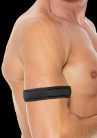 Shots Ouch! neoprene wristbands black