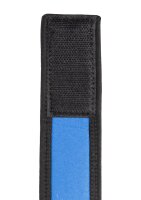 Shots Ouch! Neopren Armbänder blau
