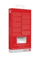 Shots Ouch! neoprene wristbands red