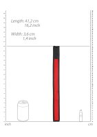 Shots Ouch! neoprene wristbands red